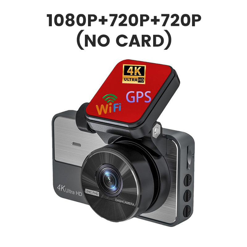 ⏳ ⏰4K Ultra HD Car Dashcam with Night Vision