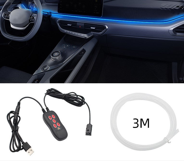 Car Interior Neon Strip Light – Music Sync, App Control & USB Powered – Eliminate Driving Fatigue