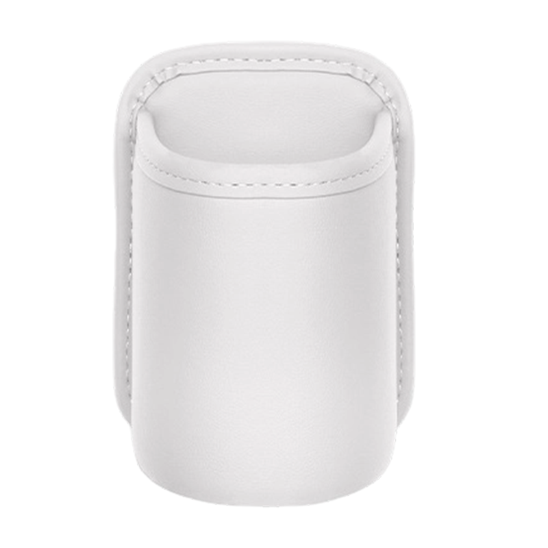 Leather Car Door Cup Holder – Wide‑mouth opening, easy reach for drinks & phone. Clip‑on secure fit. PU leather, tough & stylish