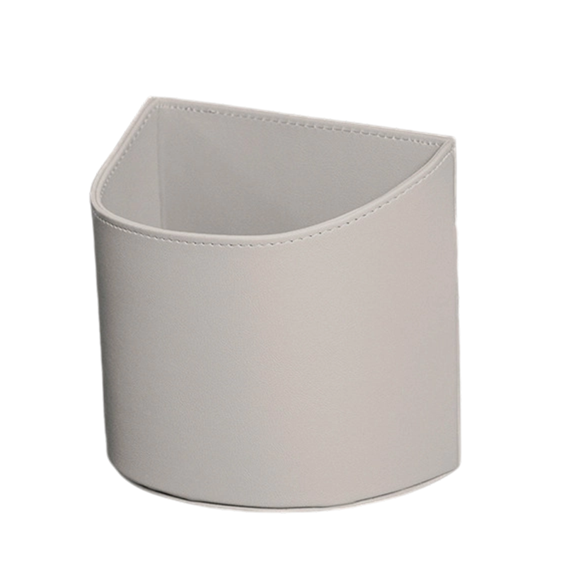 Leather Car Door Cup Holder – Wide‑mouth opening, easy reach for drinks & phone. Clip‑on secure fit. PU leather, tough & stylish