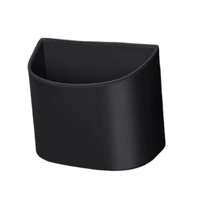 Leather Car Door Cup Holder – Wide‑mouth opening, easy reach for drinks & phone. Clip‑on secure fit. PU leather, tough & stylish