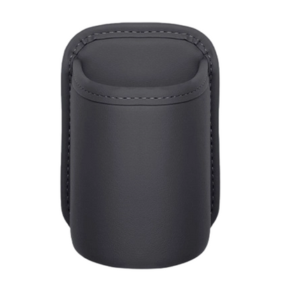 Leather Car Door Cup Holder – Wide‑mouth opening, easy reach for drinks & phone. Clip‑on secure fit. PU leather, tough & stylish