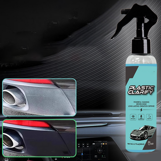 – Car Plastic Restorer, Quick Polish for Color Restoration & Protection on Car Panels, Tires & Dashboards, Easy to Use, Long-Lasting Protection, Car Detailing Products