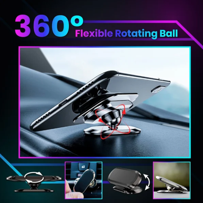 ⏰Ultra-strong magnetic flexible car phone holder