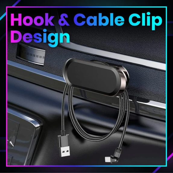 ⏰Ultra-strong magnetic flexible car phone holder