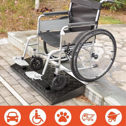 Portable Curb Ramp – Safer, Smoother Access Over Curbs & Steps