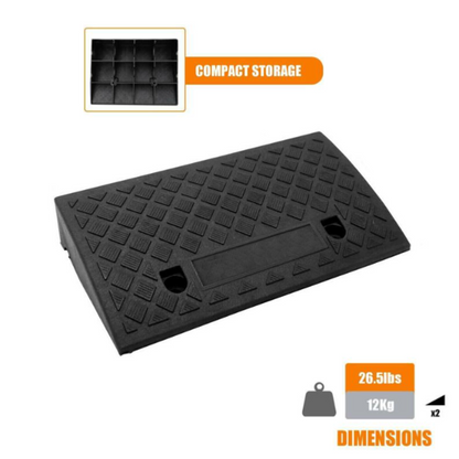 Portable Curb Ramp – Safer, Smoother Access Over Curbs & Steps