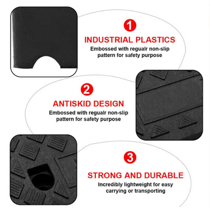Portable Curb Ramp – Safer, Smoother Access Over Curbs & Steps