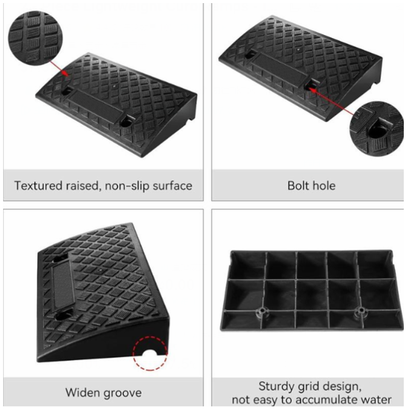 Portable Curb Ramp – Safer, Smoother Access Over Curbs & Steps