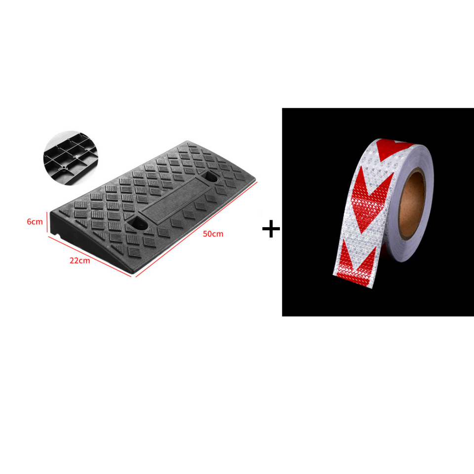 Portable Curb Ramp – Safer, Smoother Access Over Curbs & Steps