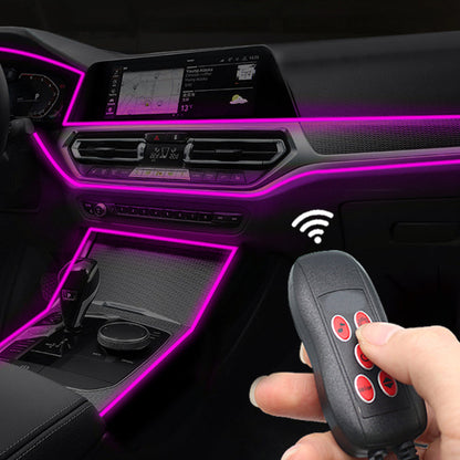 Car Interior Neon Strip Light – Music Sync, App Control & USB Powered – Eliminate Driving Fatigue