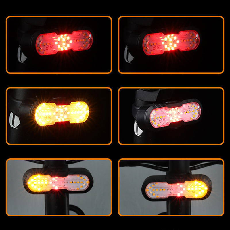 Smart Bike Safety Light with Wireless Remote – Multi‑Mode, USB‑Rechargeable, Safe
