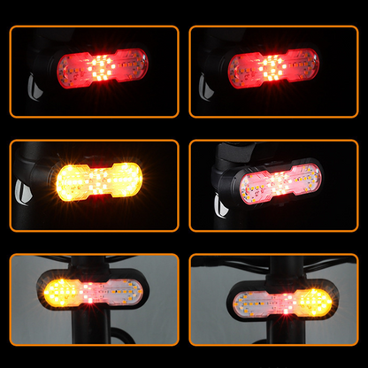 Smart Bike Safety Light with Wireless Remote – Multi‑Mode, USB‑Rechargeable, Safe