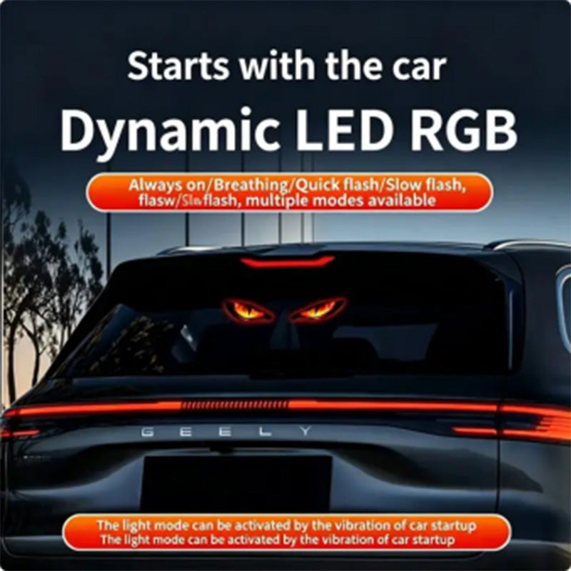 Solar Powered LED Car Warning Light - Catch All Eyes & Boost Driving Safety – Wireless, Auto-Sensing & Universal Fit