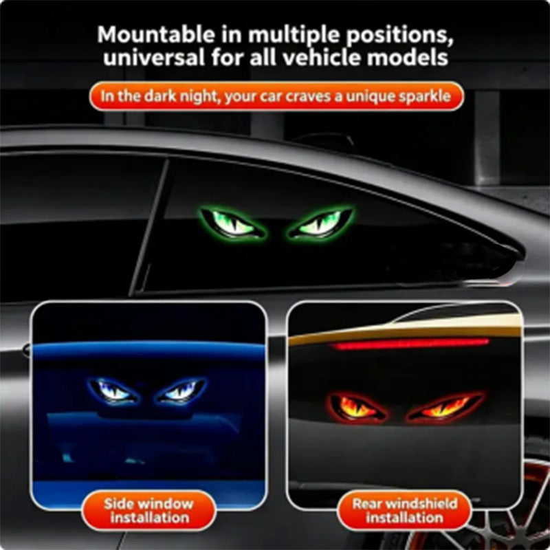 Solar Powered LED Car Warning Light - Catch All Eyes & Boost Driving Safety – Wireless, Auto-Sensing & Universal Fit