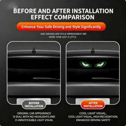 Solar Powered LED Car Warning Light - Catch All Eyes & Boost Driving Safety – Wireless, Auto-Sensing & Universal Fit