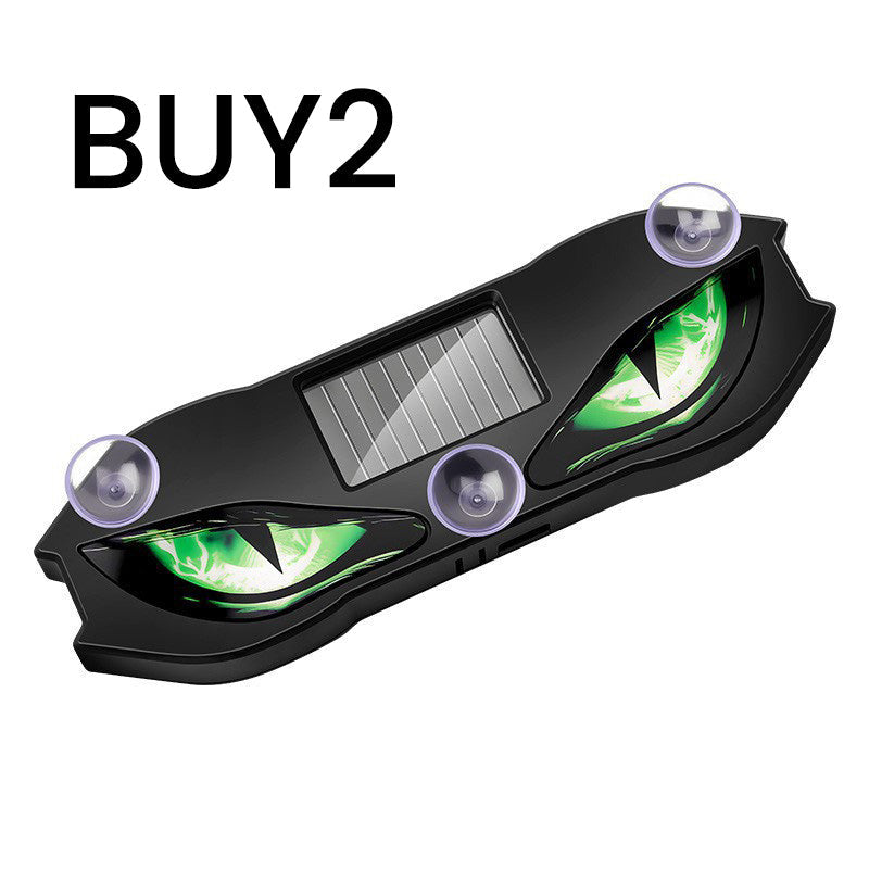 Solar Powered LED Car Warning Light - Catch All Eyes & Boost Driving Safety – Wireless, Auto-Sensing & Universal Fit