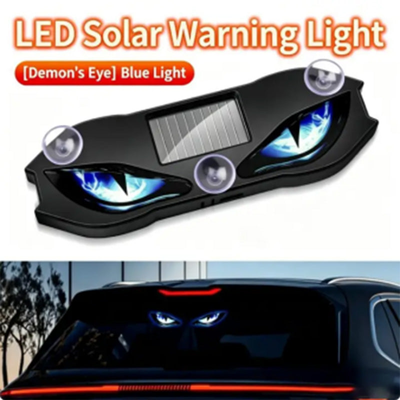 Solar Powered LED Car Warning Light - Catch All Eyes & Boost Driving Safety – Wireless, Auto-Sensing & Universal Fit
