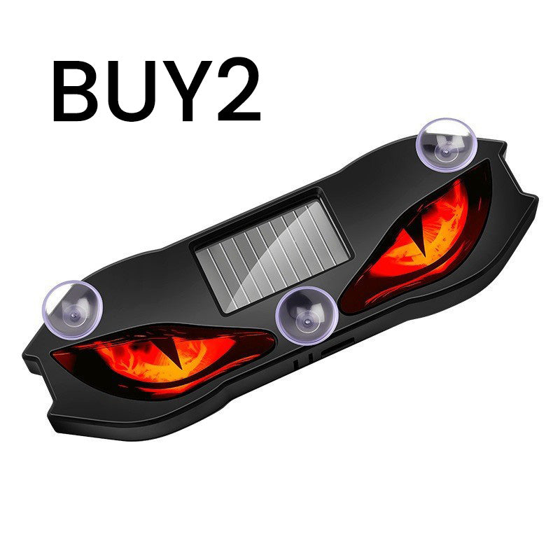 Solar Powered LED Car Warning Light - Catch All Eyes & Boost Driving Safety – Wireless, Auto-Sensing & Universal Fit