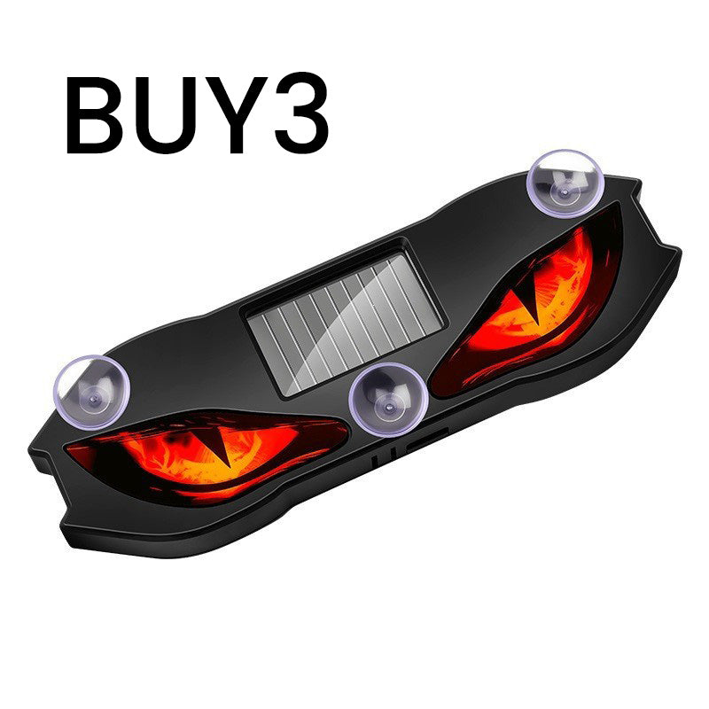 Solar Powered LED Car Warning Light - Catch All Eyes & Boost Driving Safety – Wireless, Auto-Sensing & Universal Fit