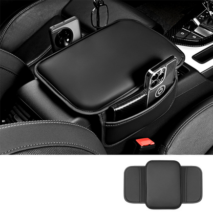 Car Center Console Armrest Cover with Storage Pockets