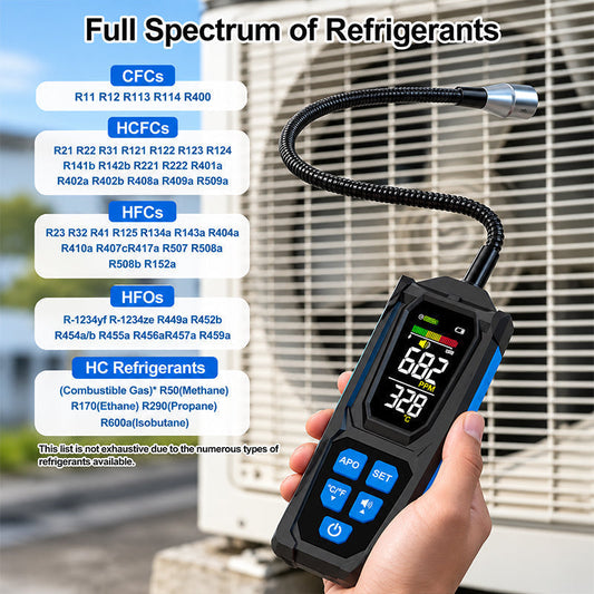 ⏳ ⏰Rechargeable Halogen Leak Detector for Air Conditioner