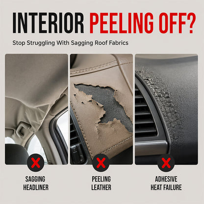 Car Interior Adhesive – Fix Sagging Headliners & Peeling Leather Fast
