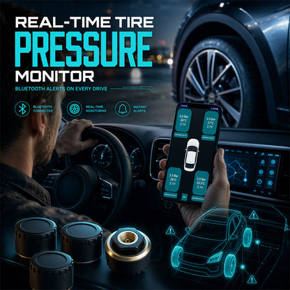 Wireless Tire Pressure Monitor – Real-Time Tire Tracking