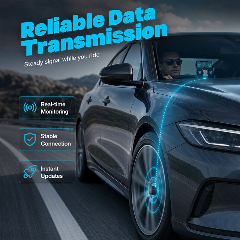 Wireless Tire Pressure Monitor – Real-Time Tire Tracking