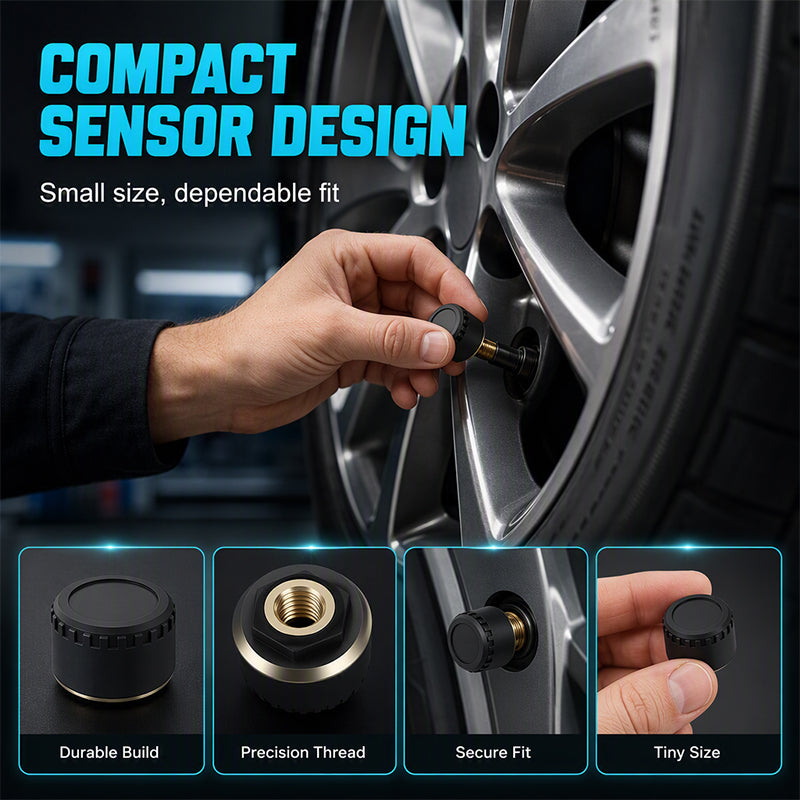 Wireless Tire Pressure Monitor – Real-Time Tire Tracking